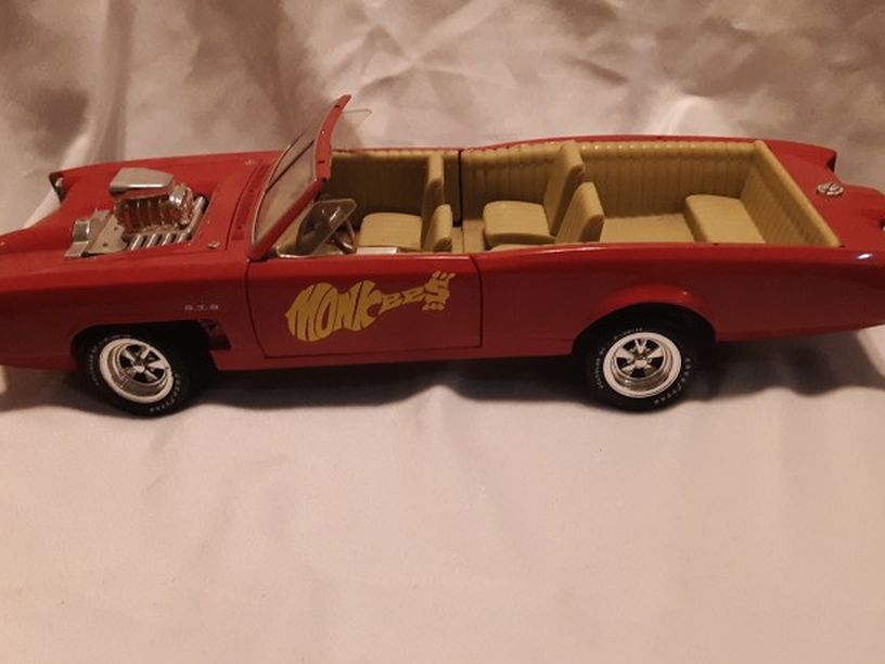 The Monkey Mobile Red GTO 13 In Diecast Toy Car
