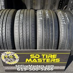 4 Used Tires 215/50/17 Cooper Endeavor $240 Cash Price 