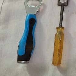 Drum Brake Spring Tool & Channellock Bottle Opener