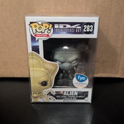INDEPENDENCE DAY - ID4 - ALIEN - #283 - FYE EXCLUSIVE - VAULTED - FUNKO POP!