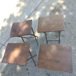 5 Piece Snack Table Set