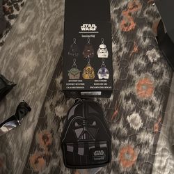 Loungefly mini Star Wars backpack keychain Vader blind box