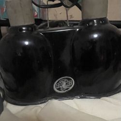 Zoomed Heat & Lamp Dual Fixture With Bulbs 