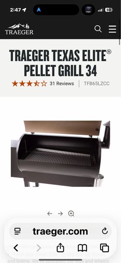 Traeger Texas elite 34