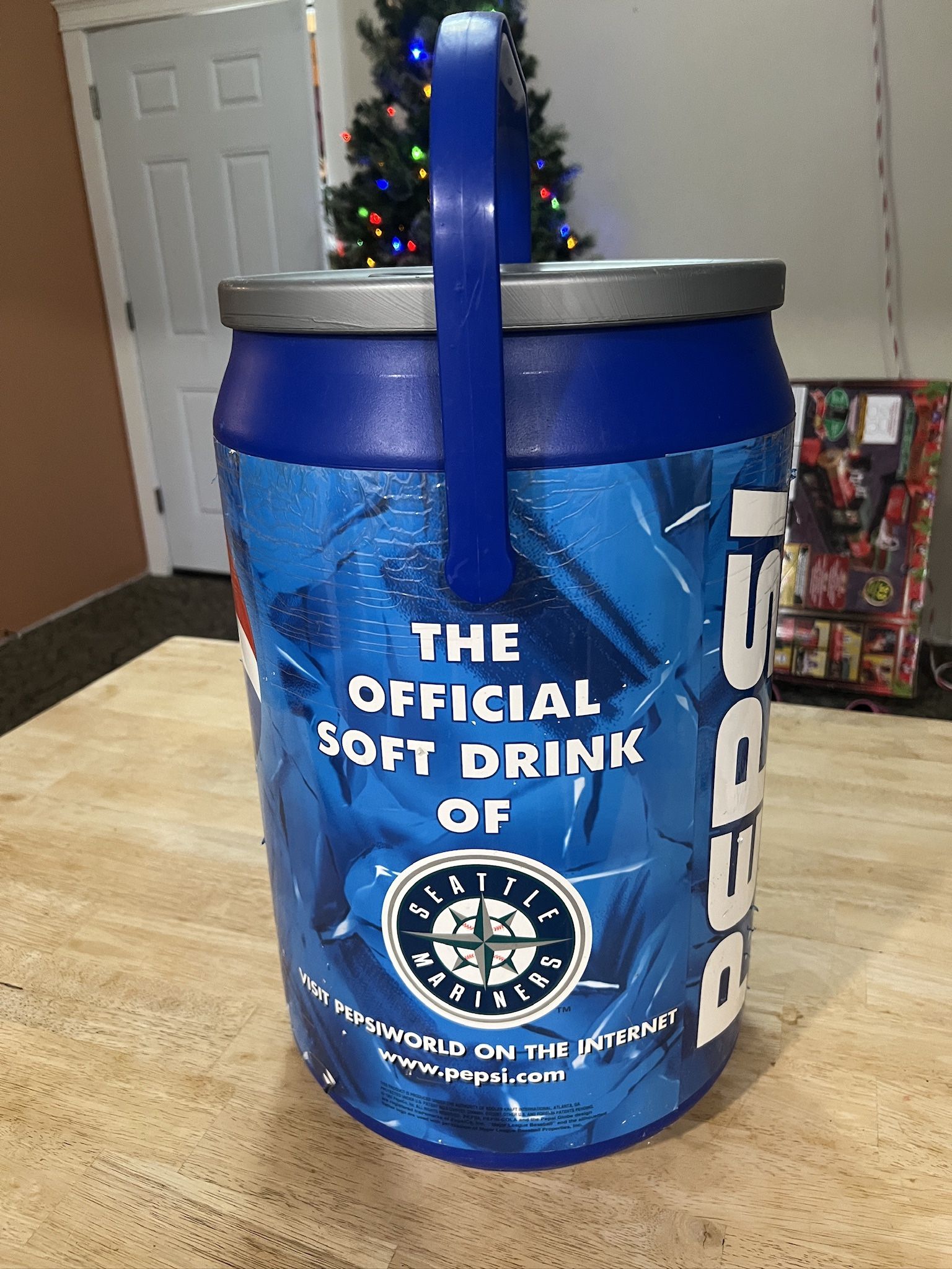 Vintage Pepsi Seattle Mariners MLB Cooler – Large Can Shape