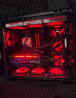 SALE!!! - Custom Uchiha Themed Gaming PC Tower