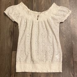 Lucky Brand Crochet Top | Shirt | Tunic