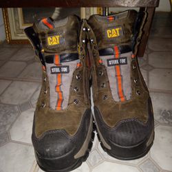 Steel Toe Cat Work Boots