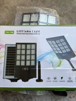 YW-198 model LED solar lamp