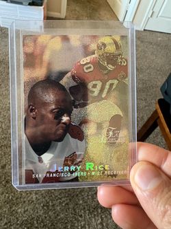 1997 Flair Showcase, Jerry Rice 49ers Row 0 Seat 1
