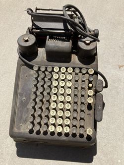 Burroughs Antique Adding Machine