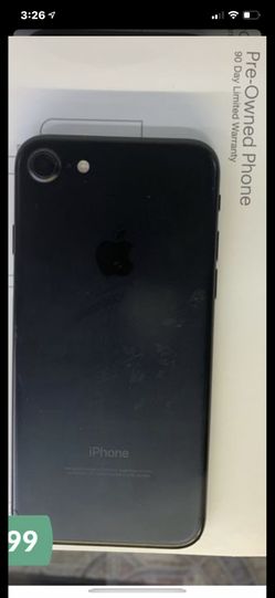 iPhone 7 pre owned, includes first month and activation