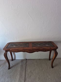 French Cottage Sofa Entry Table