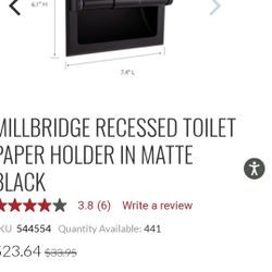 $10 Each New In Box Toilet Paper Holder 