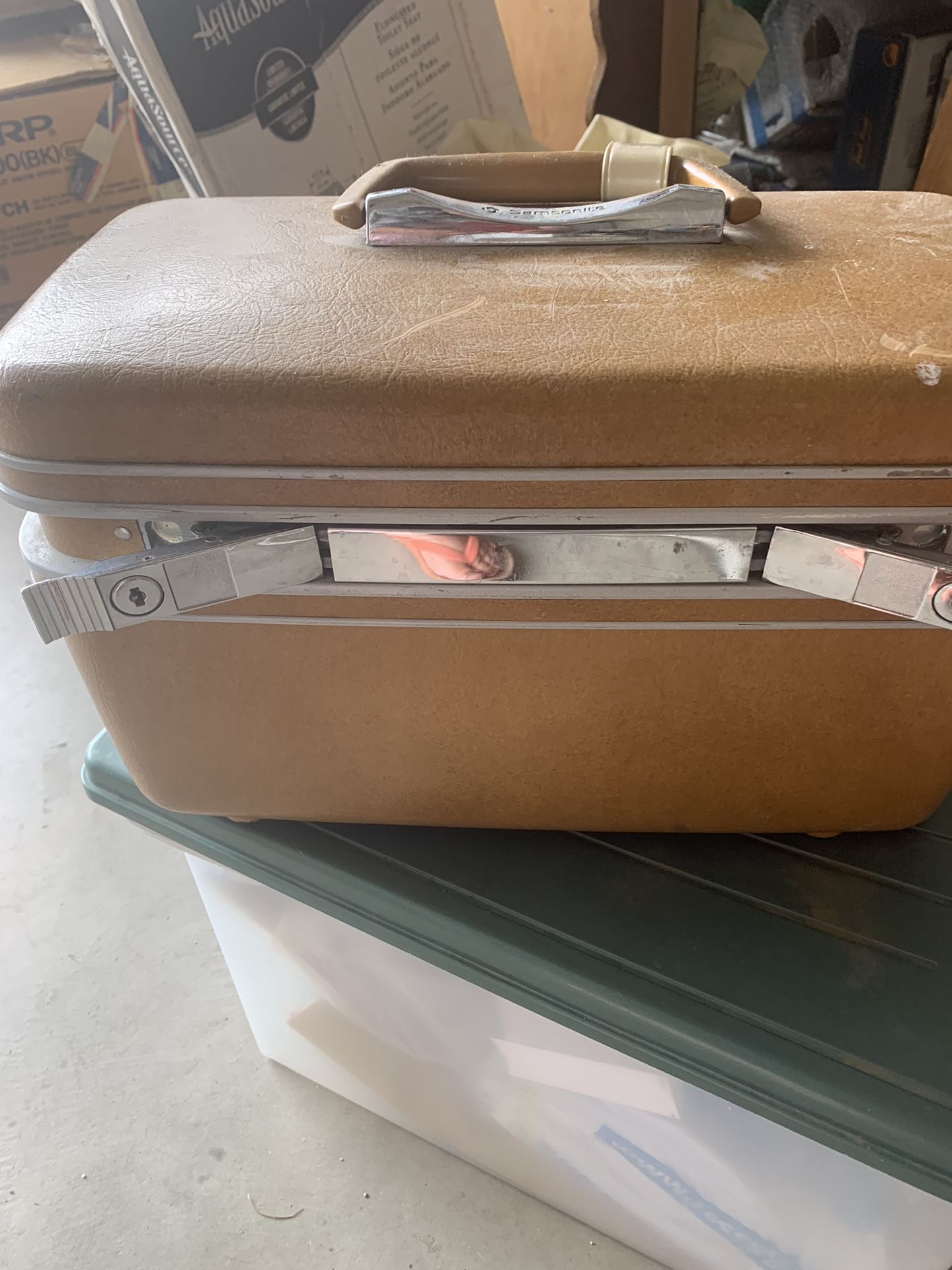 Samsonite Vanity Bag Hard Top $25