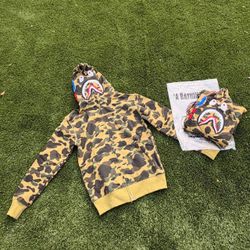 Bape Hoodie Camo
