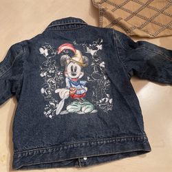 Disney Vintage Jean Kids Jacket 