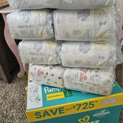 Size 1 Diapers 