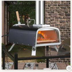 Pizzello Forte Outdoor Gas Pizza Oven - Propane & Wood