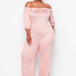 Sweetheart Jumpsuit - Pink