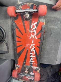 Vintage 1980s Skateboard KAMIKAZE Action sports