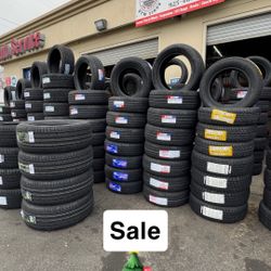 215-55R17 Brand New Tires With 50k Mile Installing 