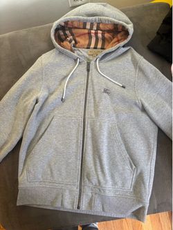 Burberry zip hoodie