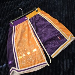 Basketball Shorts "LAKERS SPLIT" XL
