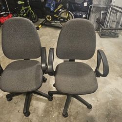 2 Used Office Chairs