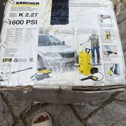 Brand new pressure washer
