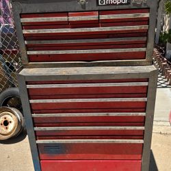 Vintage Craftsman Tools Boxes With Wheels. 