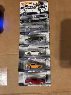 Hotwheels 1/4 Mile Muscle Set