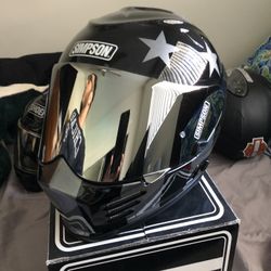 Simpson sales subdued helmet