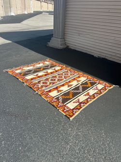 Vintage Morocco Handmade Rug.