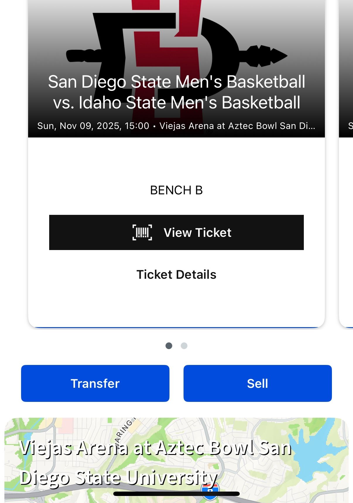 San Diego State Aztecs Vs Idaho State Men’s Basketball