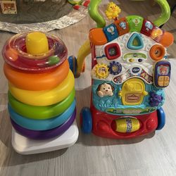 Vetch Walker & Jumbo Fisher Price Giant Rock a Stack
