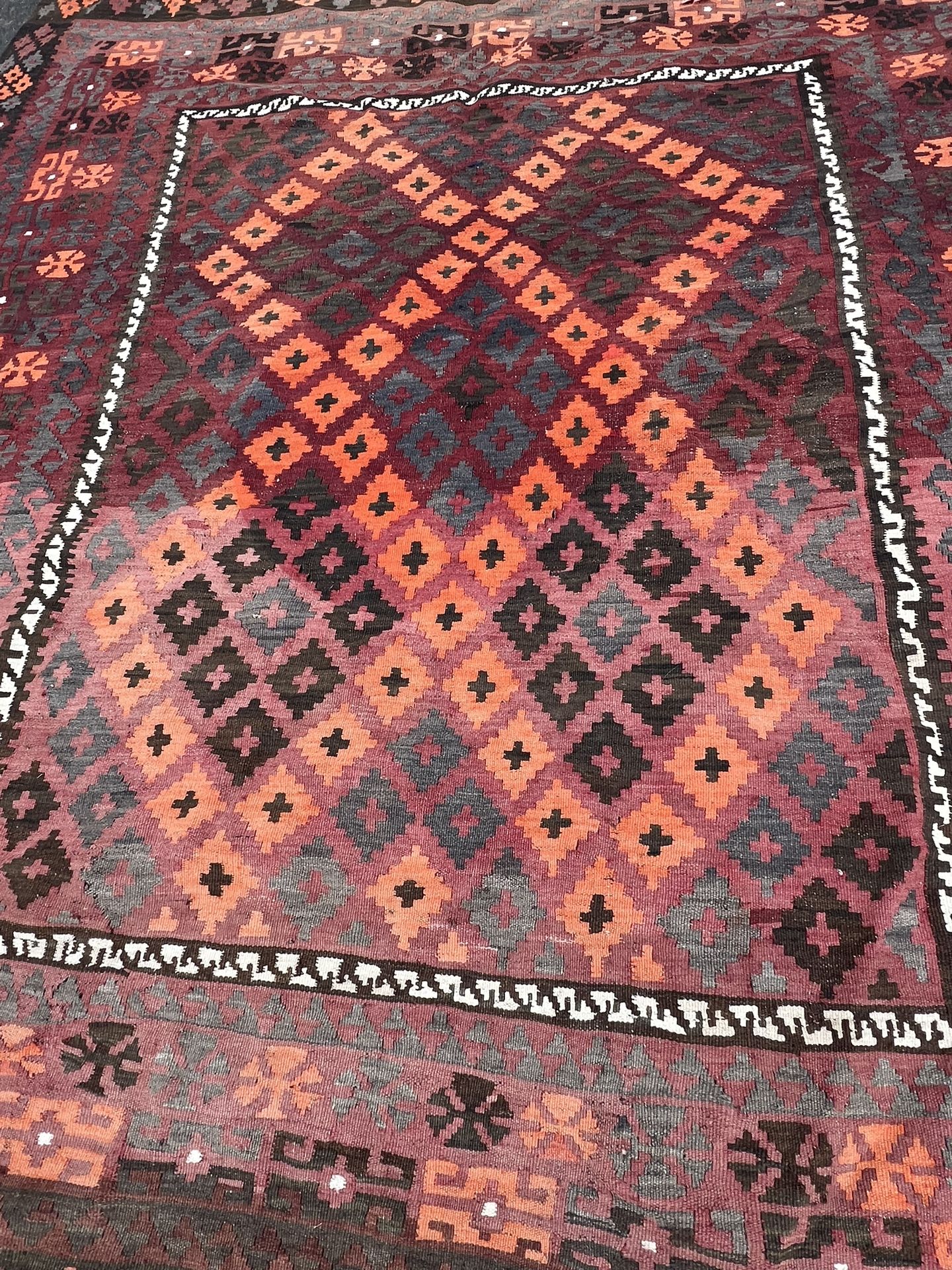 Afghan Maimana Kilim rug