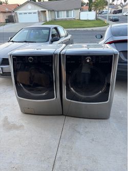 L.G frontload washer and gas dryer
