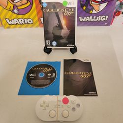 Goldeneye 007 Classic Controller Nintendo Wii Or Wii U Game Complete Case Manual Clean