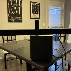 Vizio Soundbar And Subwoofer 