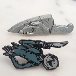 Horror Nightmare Before Christmas Jack Skellington Jason Horror Enamel Pins