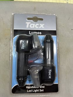 Tacx Lumos Road Dropbar Barend Light System HeadLight, Taillight & Directional Set