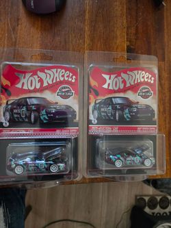 Hot Wheels Red Line Club 1997 Toyota Supra (x2)