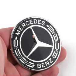 Genuine OE Mercedes-Benz Front Hood Emblem Classics Badge Fit C CL CLK CLS E GL GLK ML SL R S Class