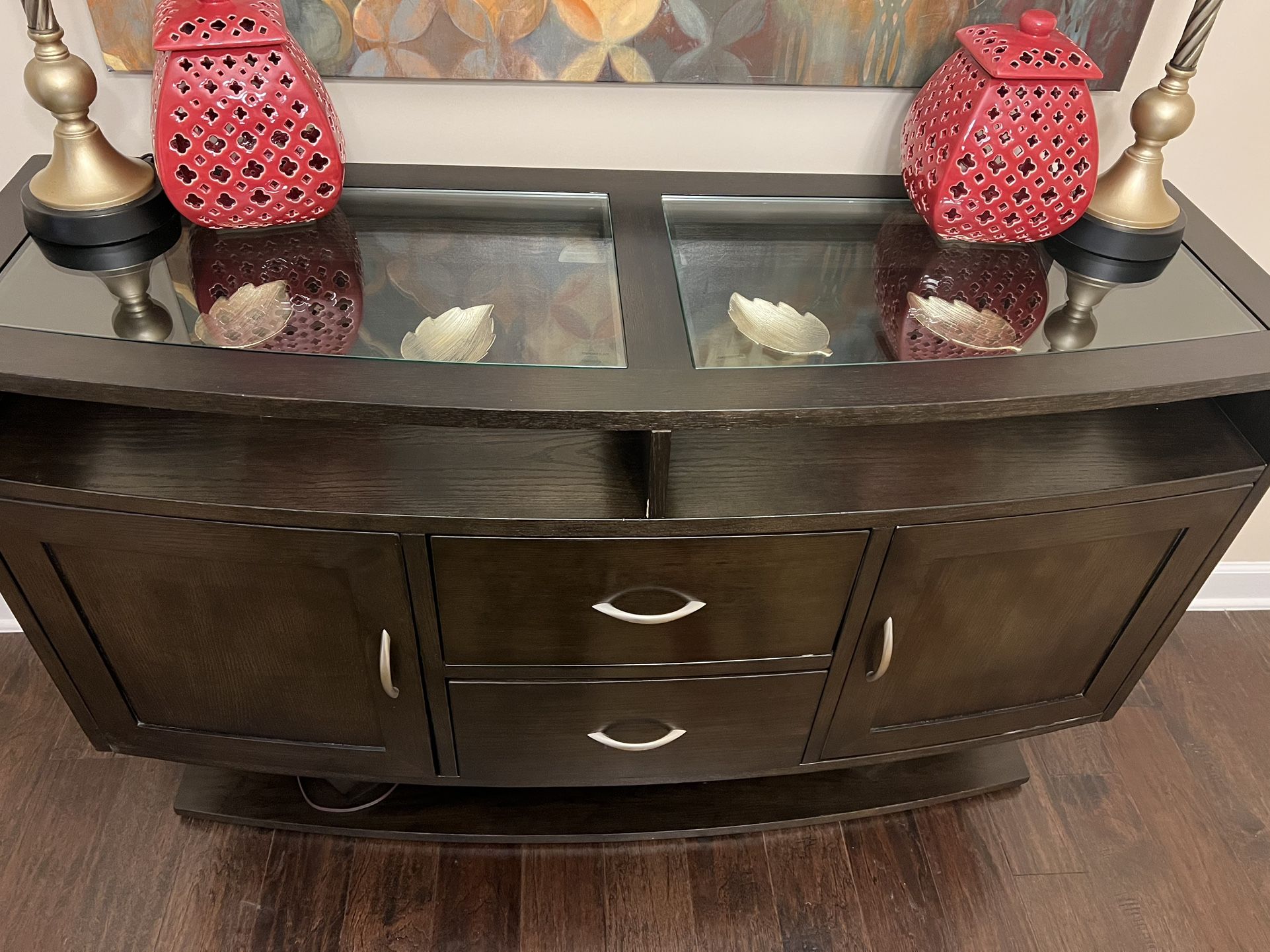 Buffet Table Wooden 