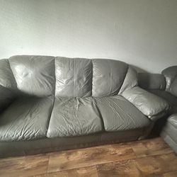 Grey Two Piece Couch