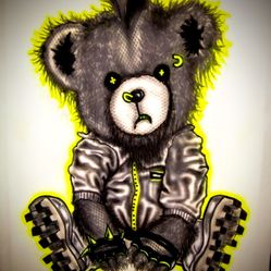 Gucci bears Airbrush Custom T Shirts All Sizes. 