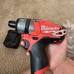 Brand New Drill And Batteries Milwaukee 