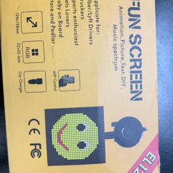 Fun Screen, Emoji Car LED, Full Color Display EL128