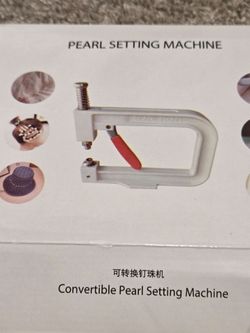 Pearls setting machine and more